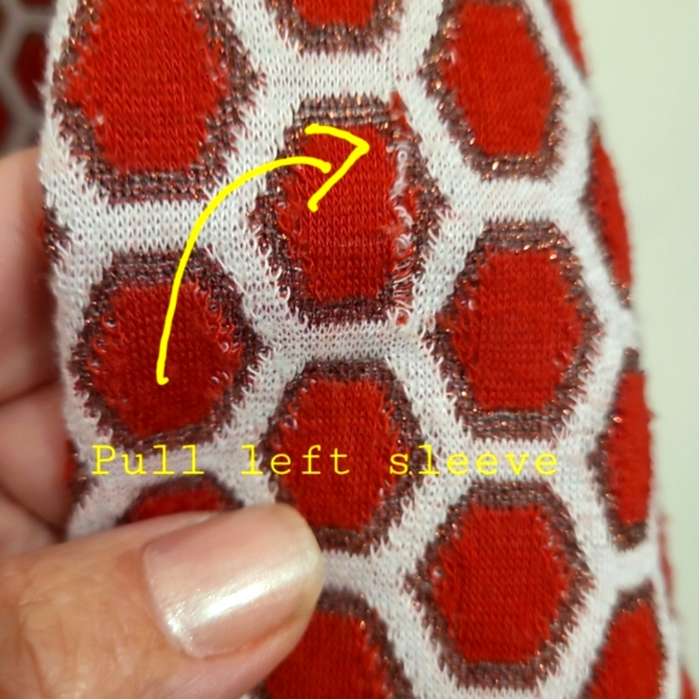 GP & J Baker x H&M Honeycomb Pullover - Size XL - Picture 5 of 7